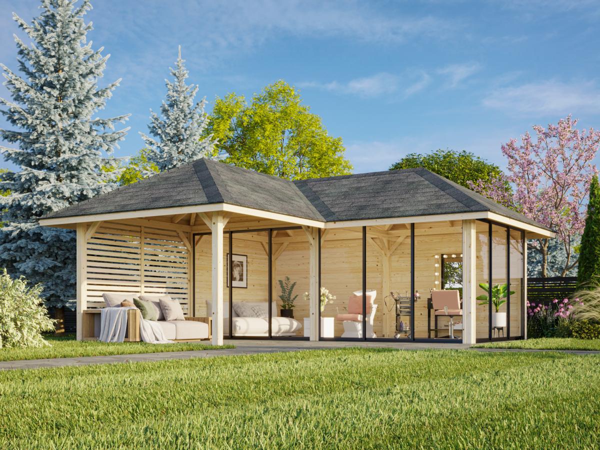 Palmako Connect Bianca 24,9 m2 Set 214 Slide